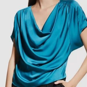 Ramy Brook silky blouse SZ M NWOT